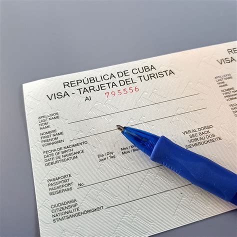 Cuba,Visa,Card,Application,Form.,This,Form,Should,Be,Completed - Travel Off Path