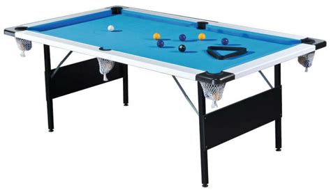 7ft Deluxe Wood Bed Pool Table | Folding Legs | Pool Tables Online