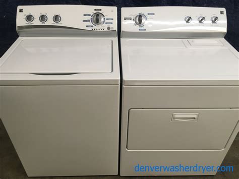 Large Images for Kenmore w/Energy Star Washer & Dryer Set, 1-Year ...