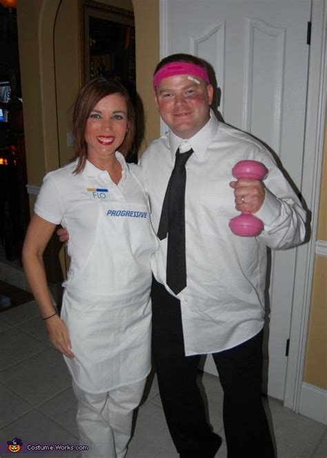 Flo & Mayhem - Couple Halloween Costume Idea