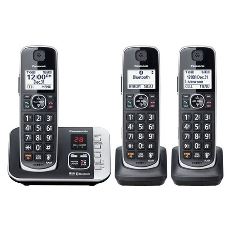 Panasonic Cordless Phone with Link to Cell and Digital Answering ...