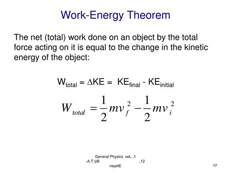 Work Energy Theorem Examples