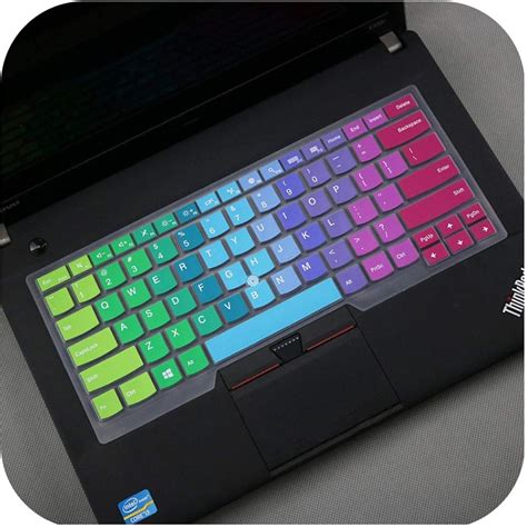 Candyblack 14 Inch Laptop Keyboard Cover Protector for Lenovo Thinkpad E480 E485 E475 E490 L380 ...