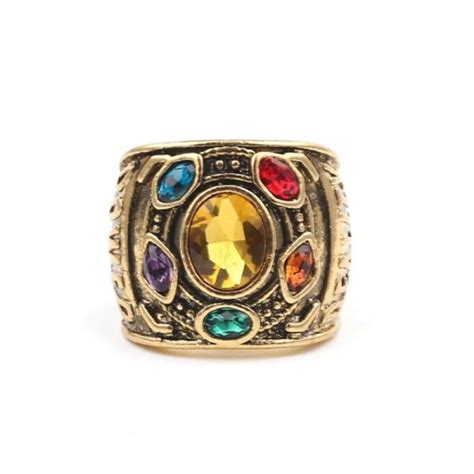 Thanos Infinity Stones Ring - Marvel Official