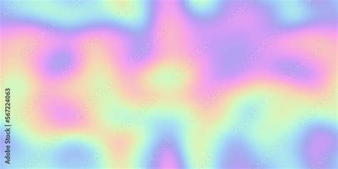 Seamless Y2K Retro Futurism iridescent playful pastel holographic heatmap ombre gradient blur ...