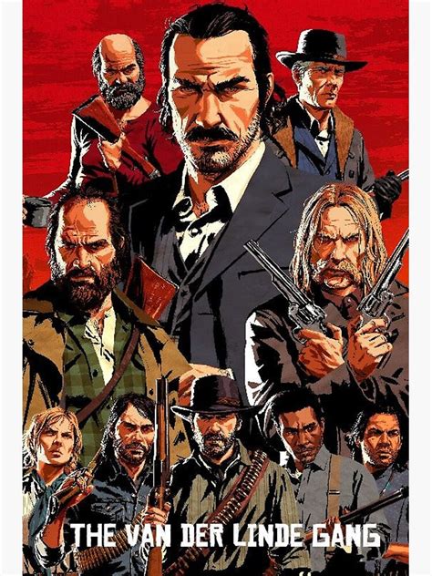 "Arthur Morgan The Van Der Linde Gang" Poster for Sale by Vintage ...