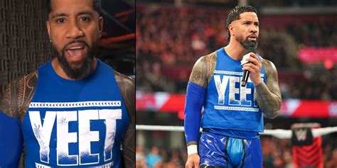 Jey Uso's "Yeet" Catchphrase and Merchandise Make Surprise Comeback in WWE