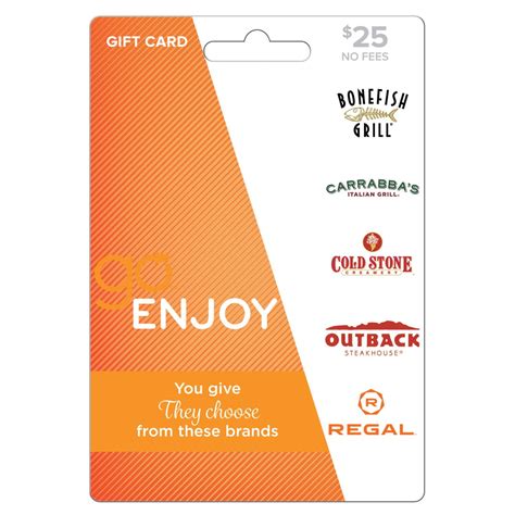 GO Enjoy $25 Gift Card - Walmart.com