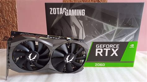 ZOTAC Gaming GeForce RTX 2060 6GB GDDR6 192-bit Gaming Graphics Card ...