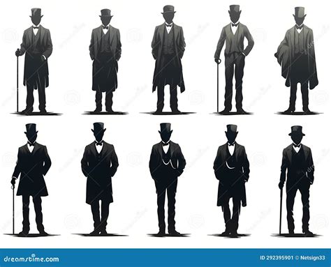 Group of Men in Suits stock illustration. Illustration of occupation - 292395901