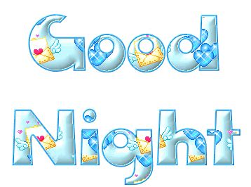 Good Night Glitters for Myspace, Facebook, Whatsapp