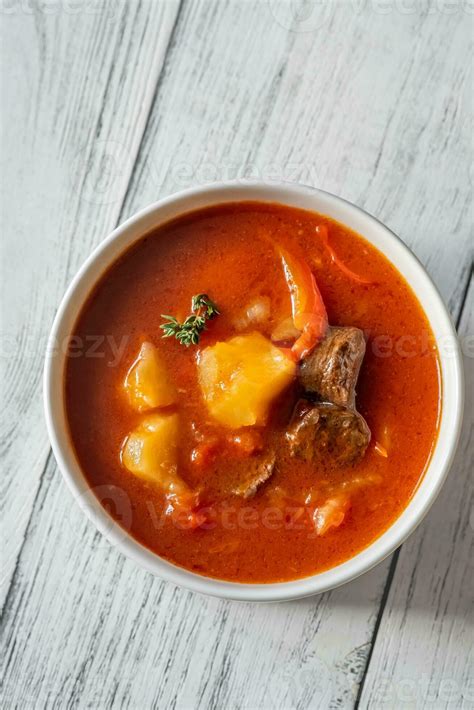 Potato chorizo stew 23491435 Stock Photo at Vecteezy