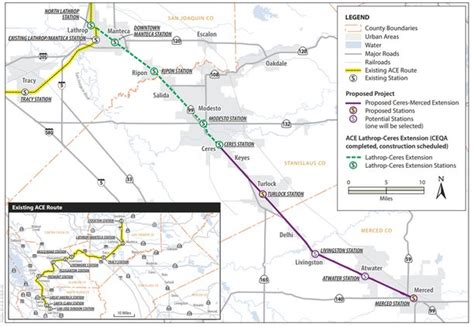 Public invited to hear about ACE train extension to Ceres, Merced in ...