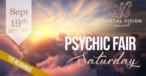 Psychic Fair Saturday's - Events - Universe