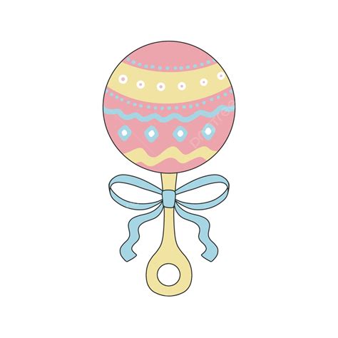 Baby Rattle Clipart Vector, Cute Baby Rattle Clipart, Baby, 54% OFF