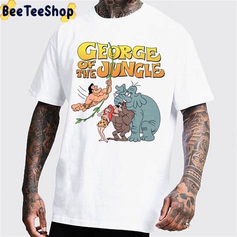 Tribute To Jay Ward George Of The Jungle Characters Trending Unisex T-Shirt - Beeteeshop