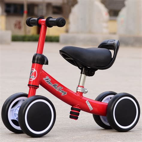 Other Camping & Outdoors - 4 Wheels Baby Balance Bike Kids Scooter Infant Tricycle Bike Kids ...