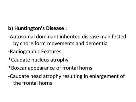 Huntington's disease mri by Dr. Arghya Deb