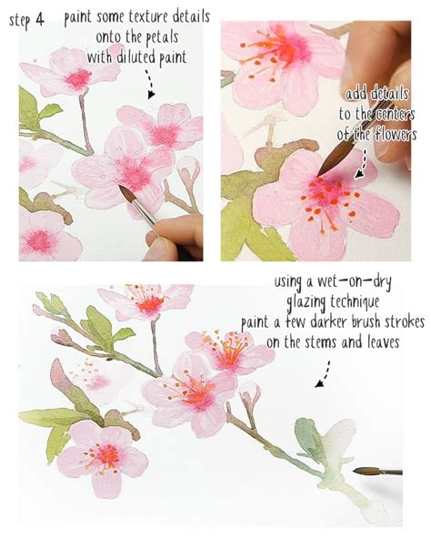 How To Paint Watercolor Cherry Blossom (In 15 Minutes!)