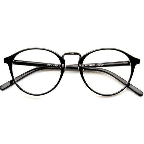 Vintage Dapper Indie Fashion Clear Lens Round Glasses 8768 | Vintage eye glasses, Glasses ...