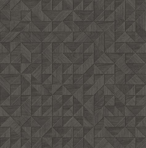 Decorline Gallerie Black Triangle Geometric Wallpaper - Walmart.com