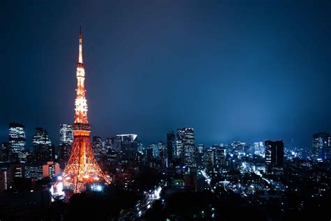 Tokyo Tower at Night Wallpaper, HD City 4K Wallpapers, Images and ...