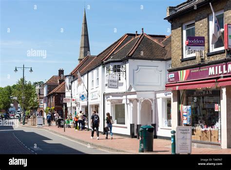 Egham High Street, Egham, Surrey, England, United Kingdom Stock Photo - Alamy