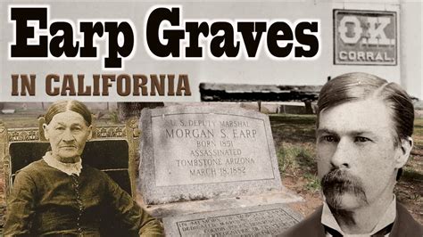 Morgan Earp's Grave / Earp Family Home & Graves in Colton, California - YouTube