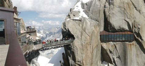 Aiguille du Midi Bridge, France - Infy world