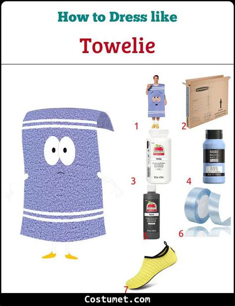 Towelie Costume from South Park for Halloween