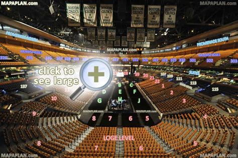 Boston Celtics Seating Chart With Seat Numbers | Elcho Table