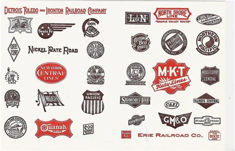 Old Railroad Logo - LogoDix