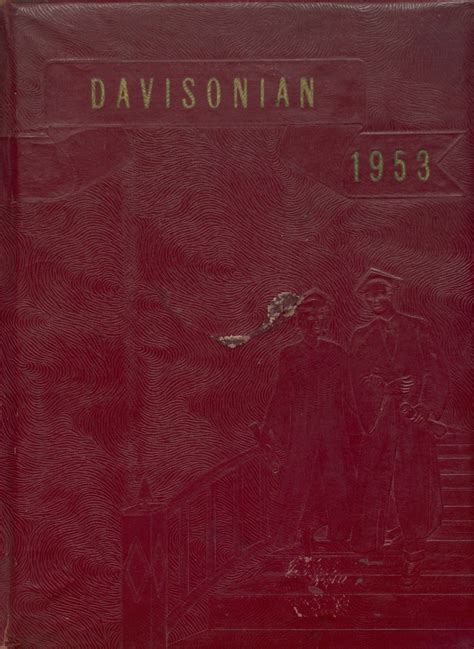 1953 yearbook from Davison High School from Davison, Michigan