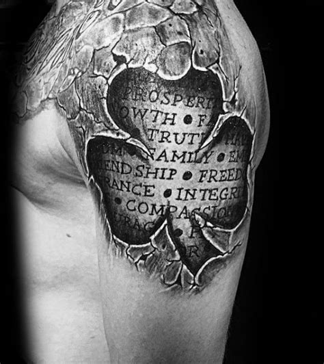 50 Shamrock Tattoo Designs For Men - Ireland Ink Ideas | Shamrock tattoos, Tattoo designs men ...