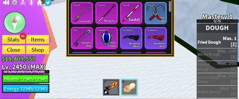 [blox fruits] Lvl 2450+serpent bow+canvander+dough fruit lvl 1+ 18m ...