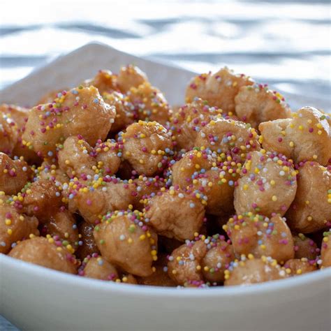 Traditional Struffoli Recipe With Cognac - Your Guardian Chef