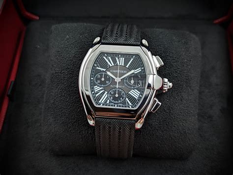 Cartier Roadster XL Chronograph Black Dial – wristtimeco