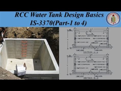 Underground Water Storage Tanks Design