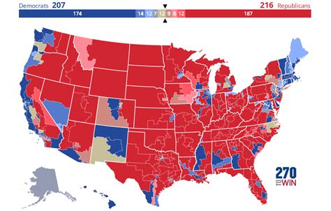 2024 House Map Prediction - Becki Carolan