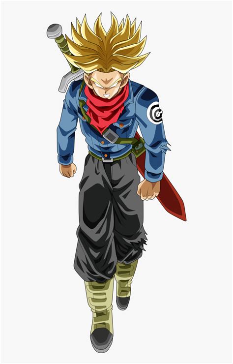 Transparent Future Trunks Png - Future Trunks Super Saiyan Rage, Png ...