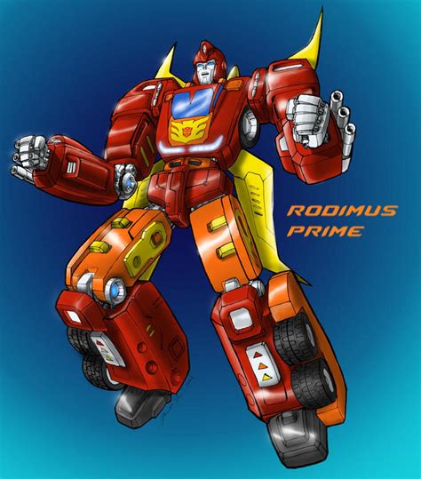 Rodimus Prime Redesign 2 by Johnny216 on DeviantArt