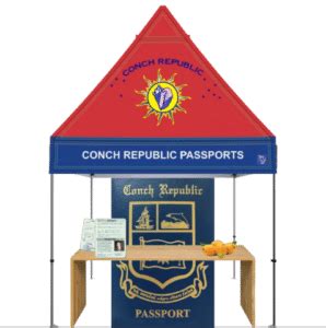 Passport Tent Schedule - The Official Website of the Conch Republic