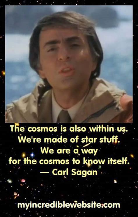 Carl Sagan: We Are Made of Star Stuff – My Incredible Website