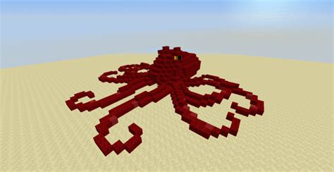 Octopus Sculpture Minecraft Map