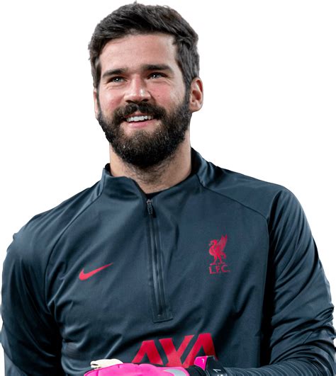 Alisson Becker Liverpool football render - FootyRenders