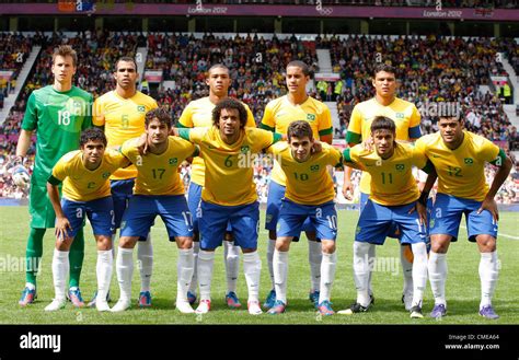 Brazil Olympic Football Team High Resolution Stock Photography and ...