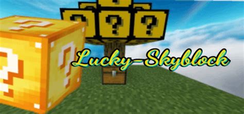 LuckySkyblock | Skyblock with Luckyblocks | Minecraft Map