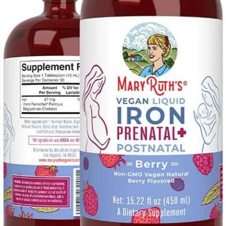 10 Surprising Benefits Of Mary Ruth Iron Supplements