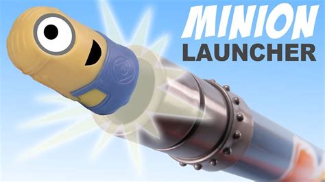 Despicable Me 2 Minions Missile Launcher Shooter Toy Review - YouTube