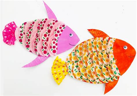 Paper plate fish craft for kids | Arts & Crafts